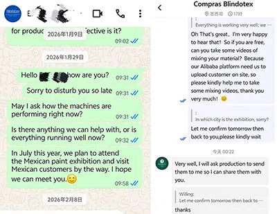 Customer feedback