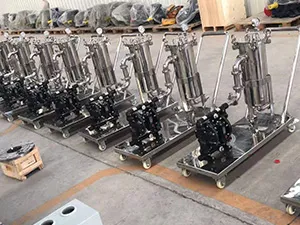 Visual Reference of Bag Filter Ready for Delivery