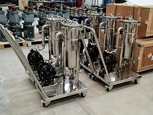 Visual Reference of Bag Filter Ready for Delivery
