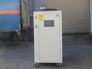 Visual Reference of PAC Chiller on Customer On-site