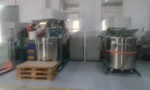 Concentric Double Shaft Mixers at Customer Sites