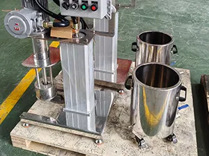 Visual Reference of PZM-L Laboratory Basket Mill for Delivery