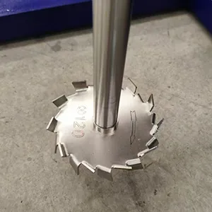 High speed dispersing disc