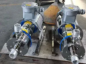 PWR Pipeline High Shear Emulsifier Pump Ready for Delivery