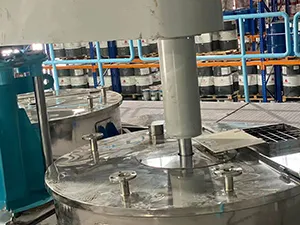 Flat Lid with Powder Feeding Port