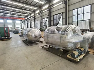 Visual Reference of PRK Resin Reactor Ready for Delivery