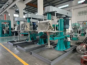 Vacuum Dispersers Ready for Delivery
