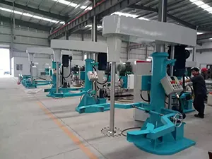 Vacuum Dispersers Ready for Delivery